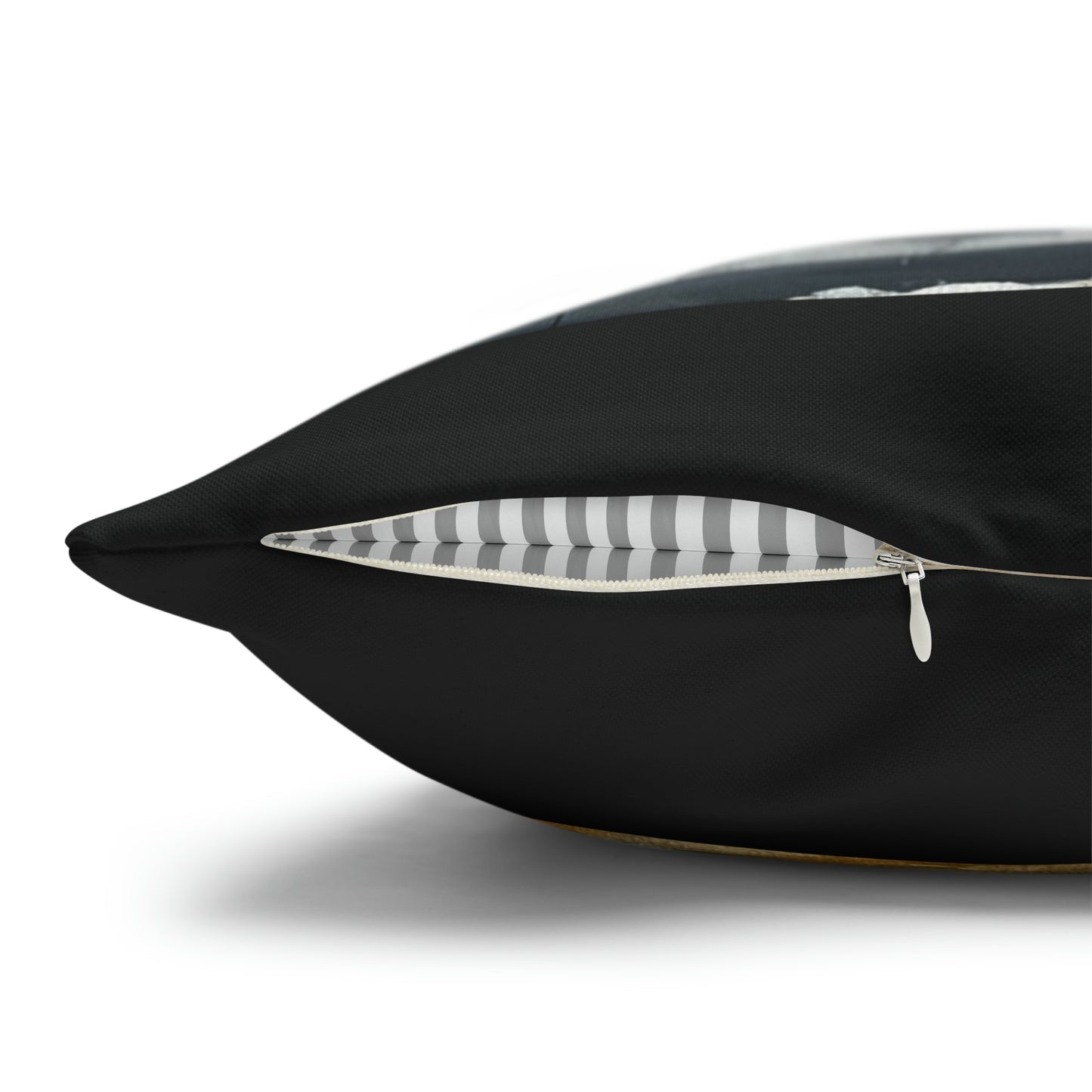 Krakow Poland Pillow Cover (Black)