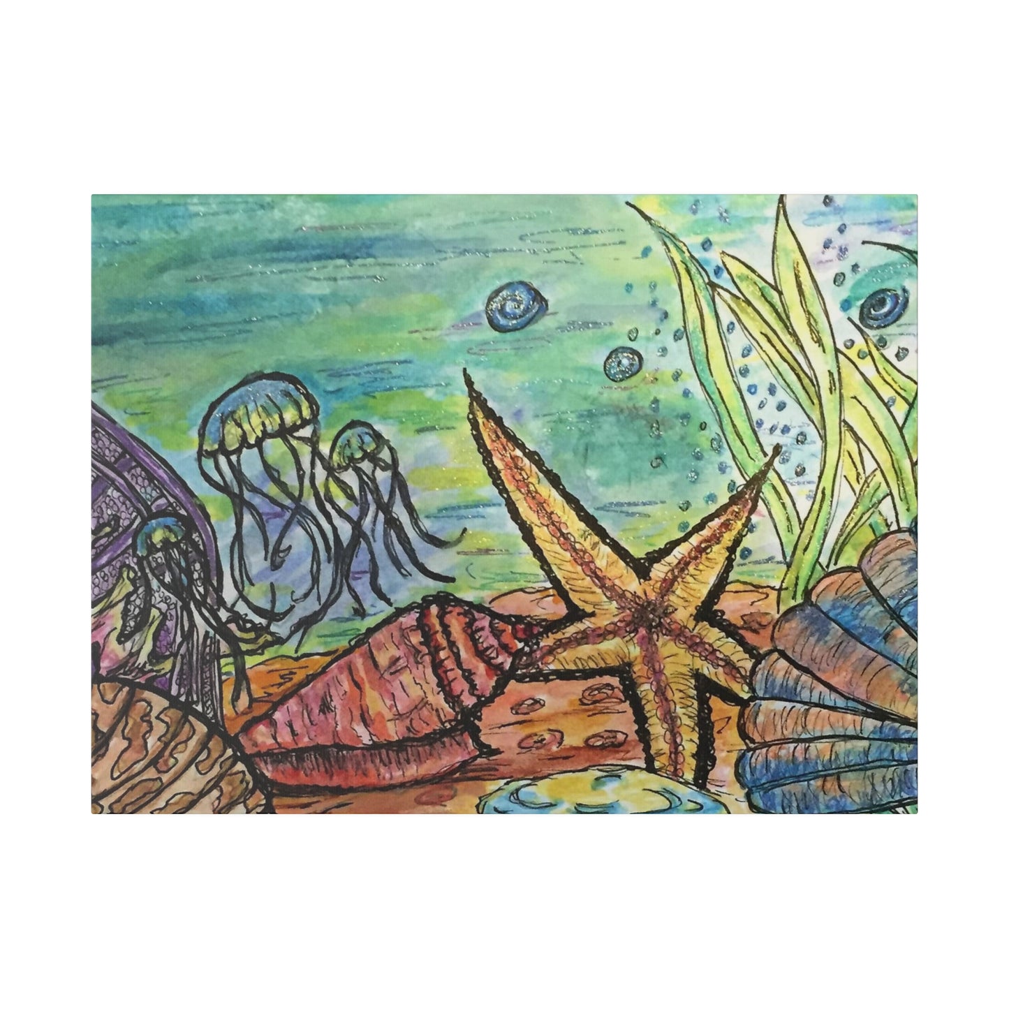 Under Water Fun Wall Art