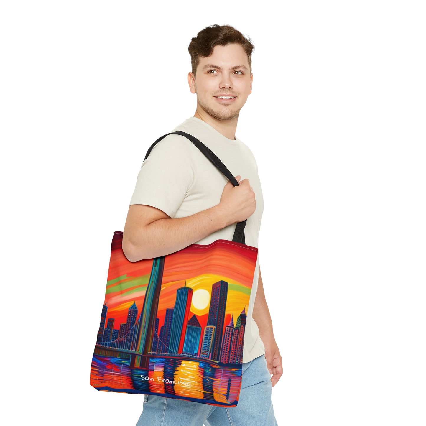 San Francisco Skyline Tote Bag