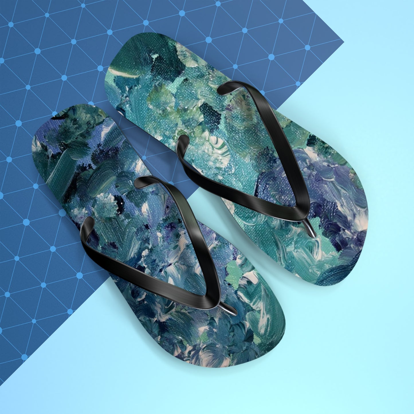 Cool Water Flip Flops
