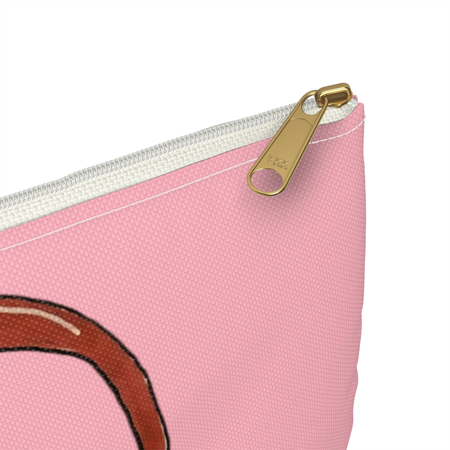 Hearts Intertwined Accessory Pouch - Pink