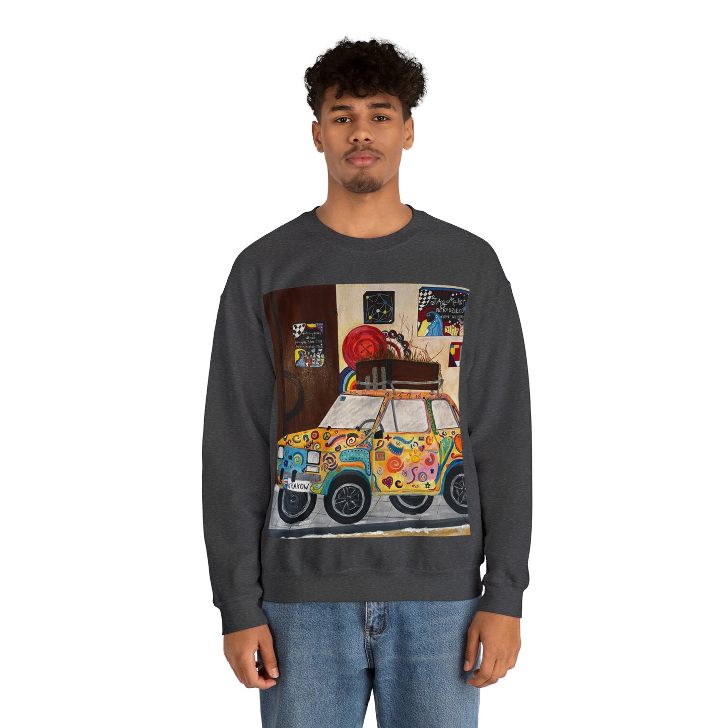 Krakow Poland Crewneck Sweatshirt