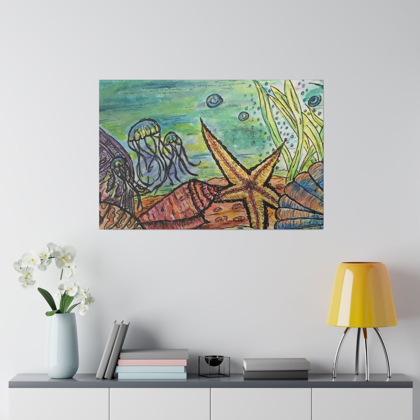 Under Water Fun Wall Art