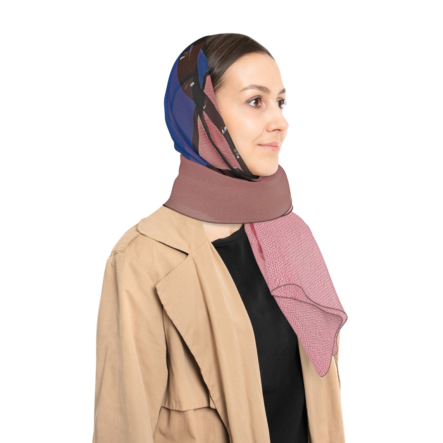 Arrangement Y Poly Scarf