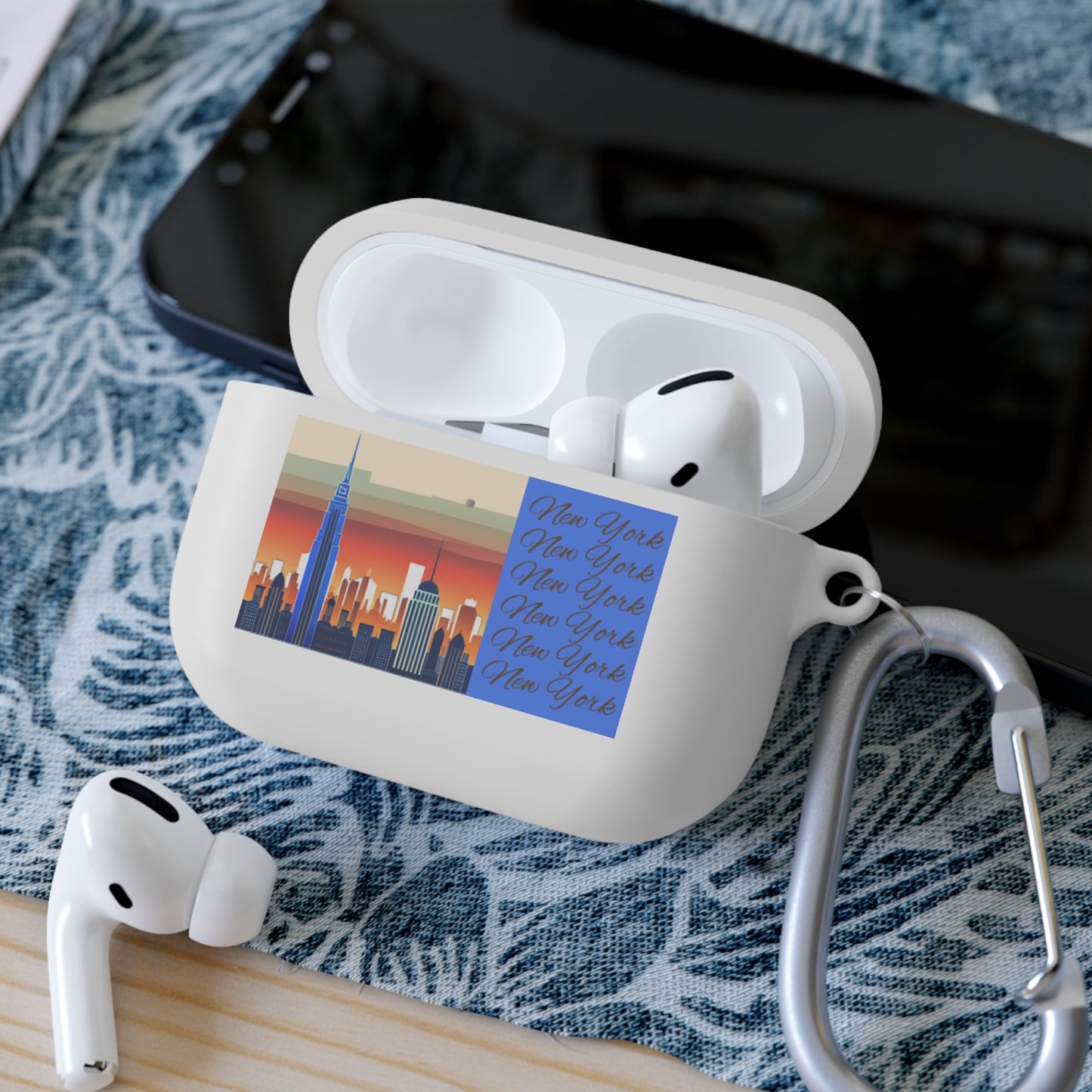 New York City Skyline AirPods and AirPods Pro Case Cover
