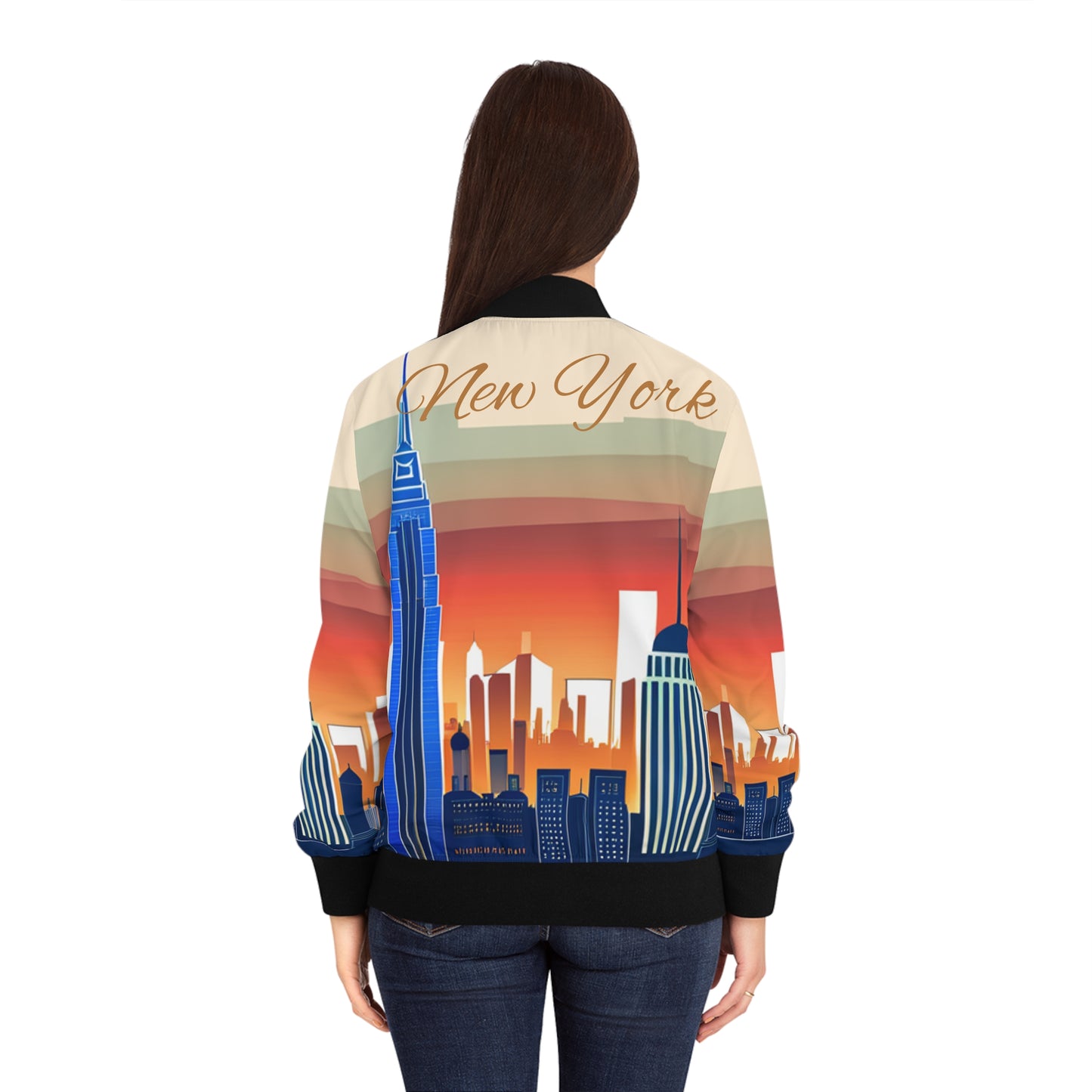 New York City Women's Bomber Jacket