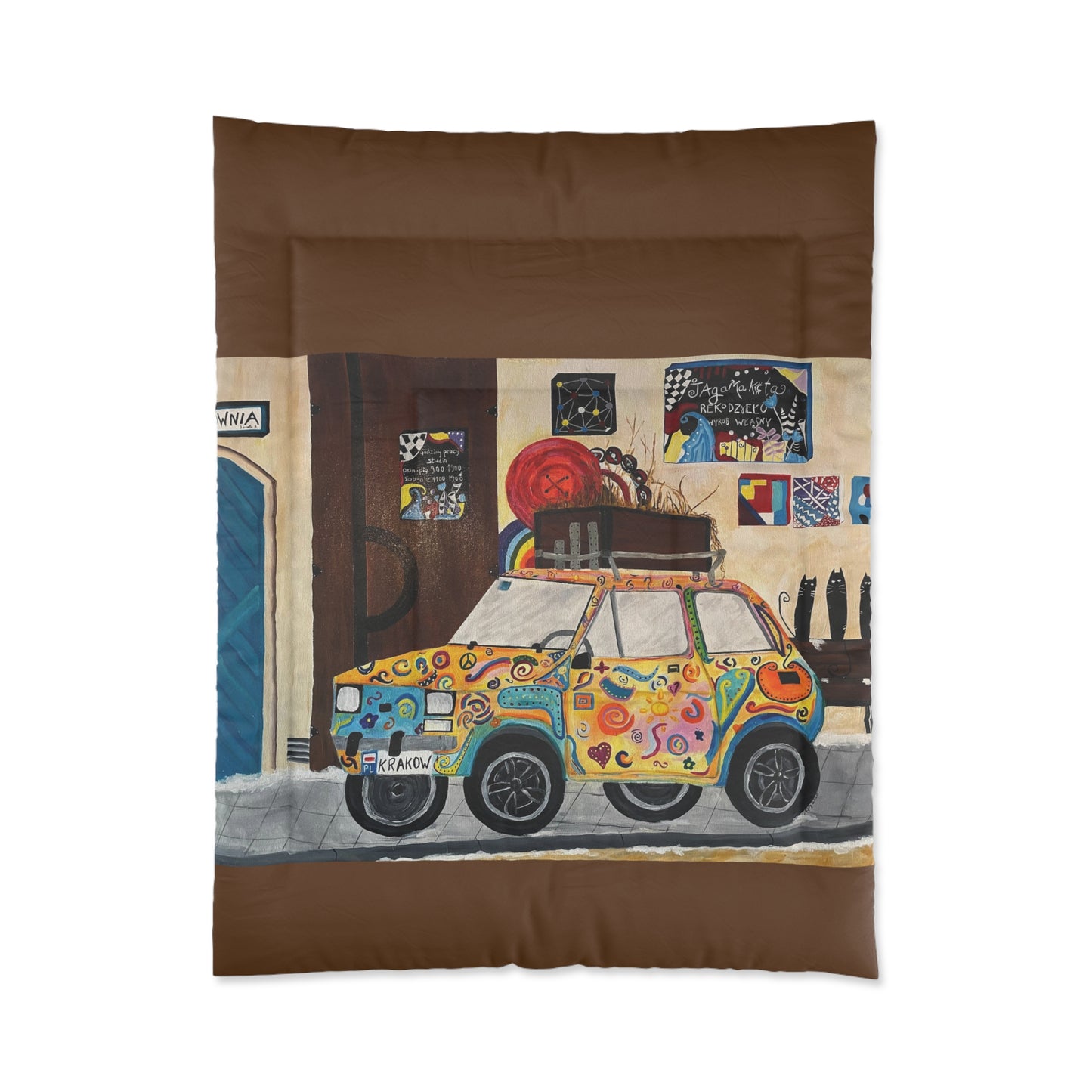 Krakow Poland Lightweight Comforter