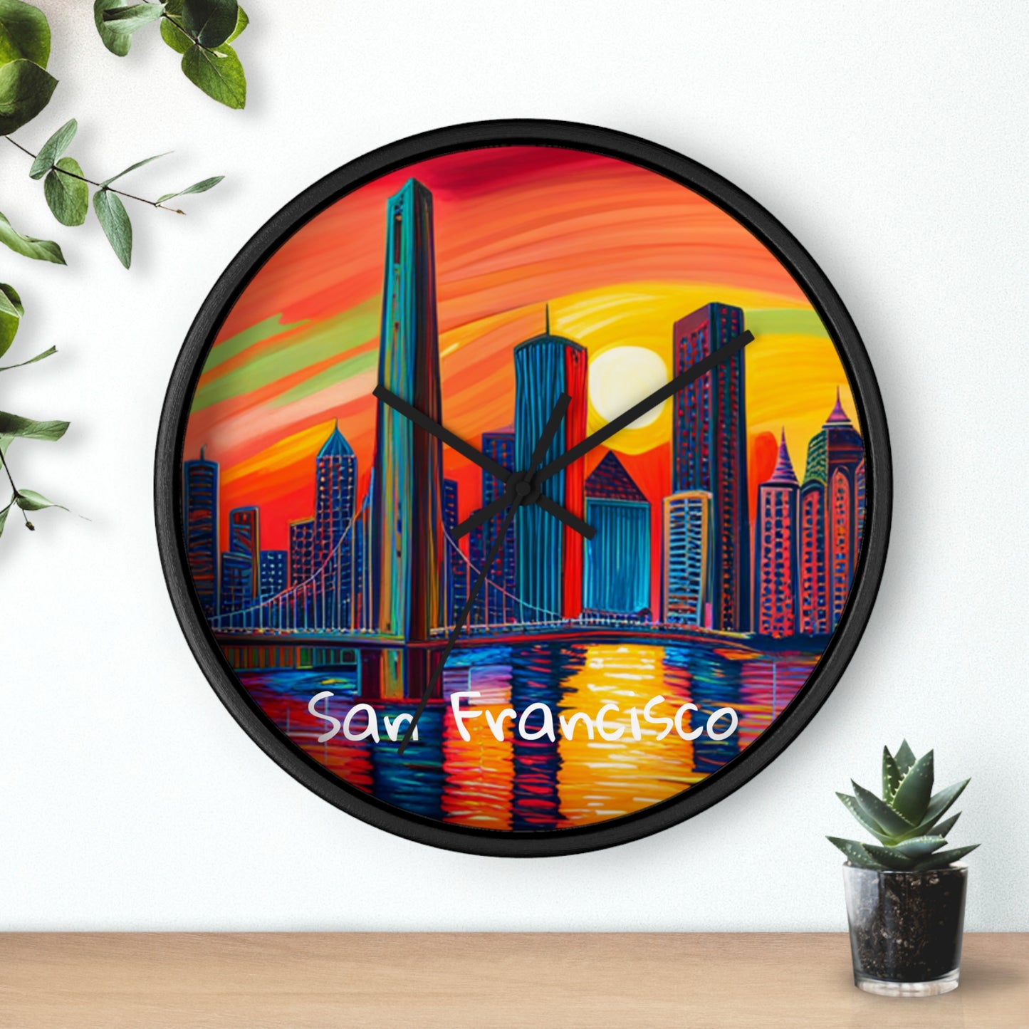 San Francisco Skyline Wall Clock