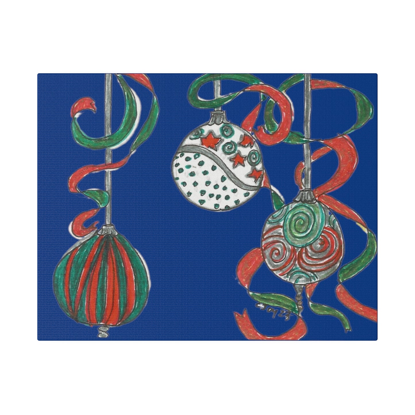 Christmas Ornament Wall Art