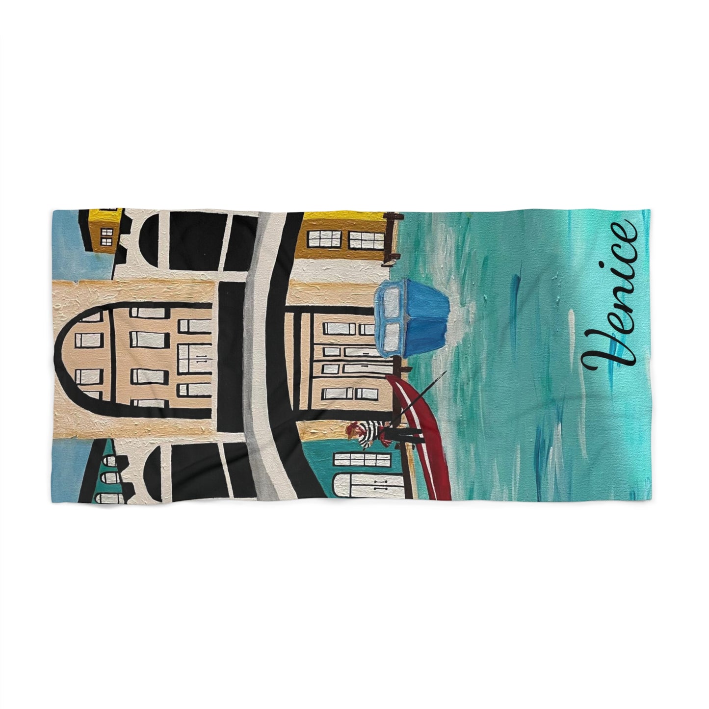 Venice Italy Beach Towel