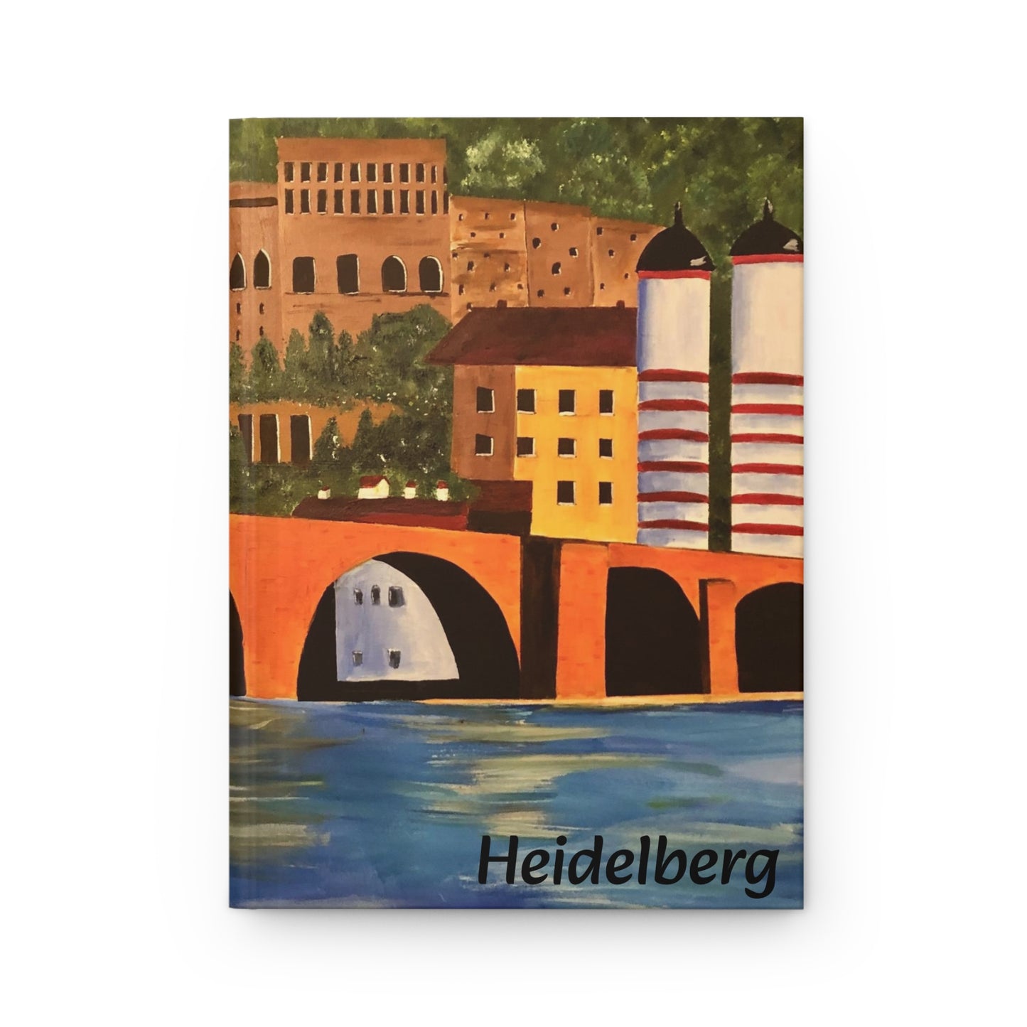 Heidelberg Germany Travel Journal Hardcover Diary