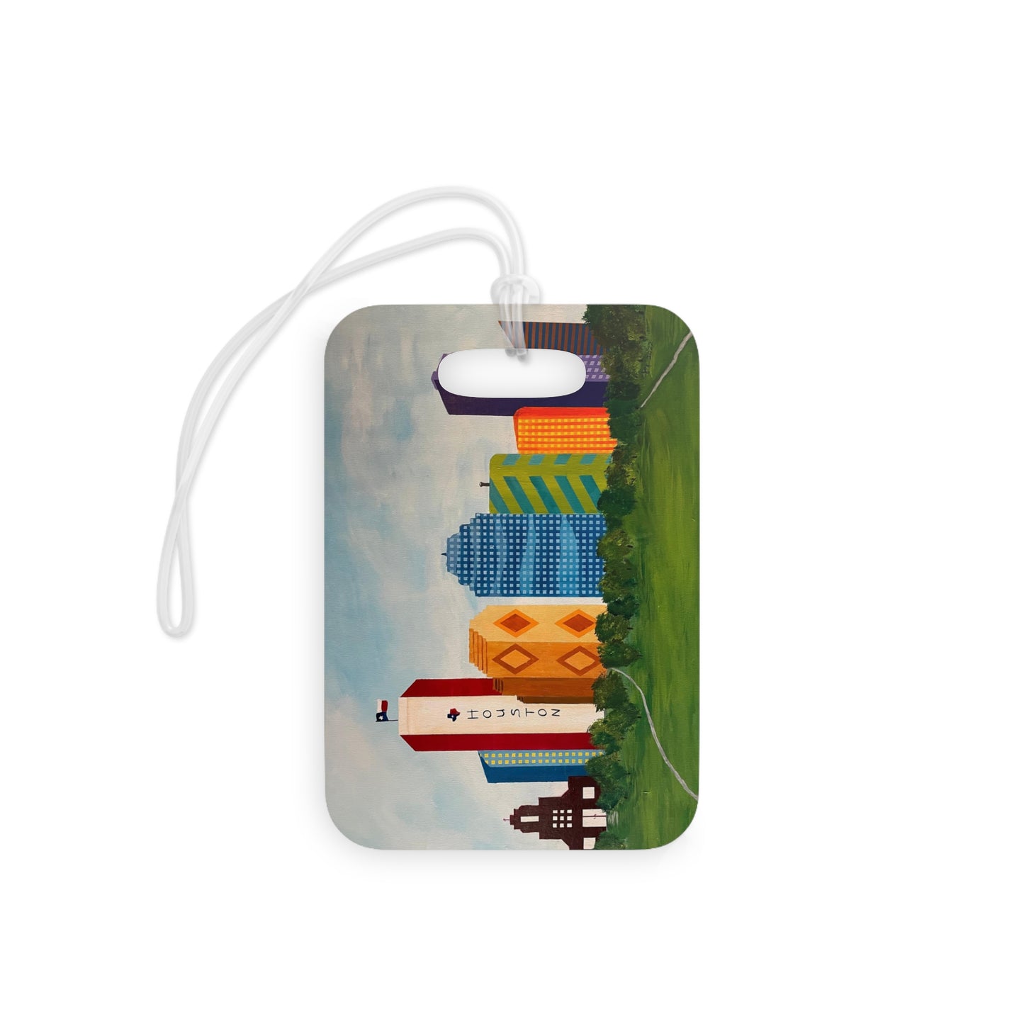Houston Views Luggage Tags | Houston Texas