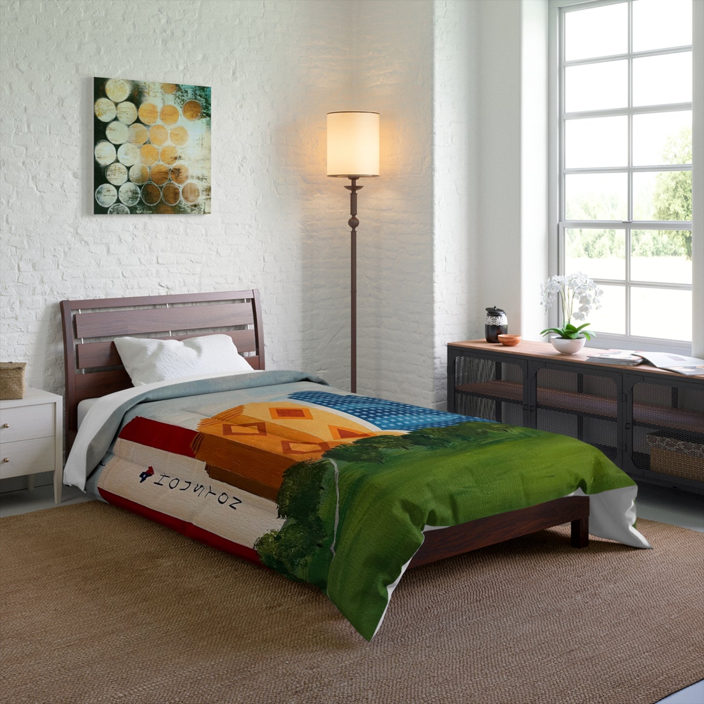 Houston Views Lightweight Comforter |Houston Texas