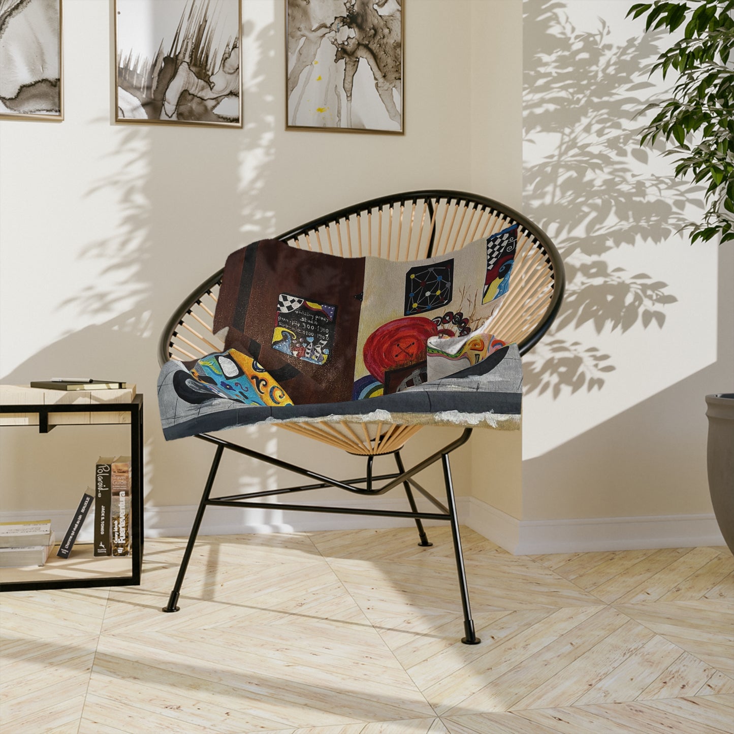 Krakow Poland Velveteen Minky Blanket