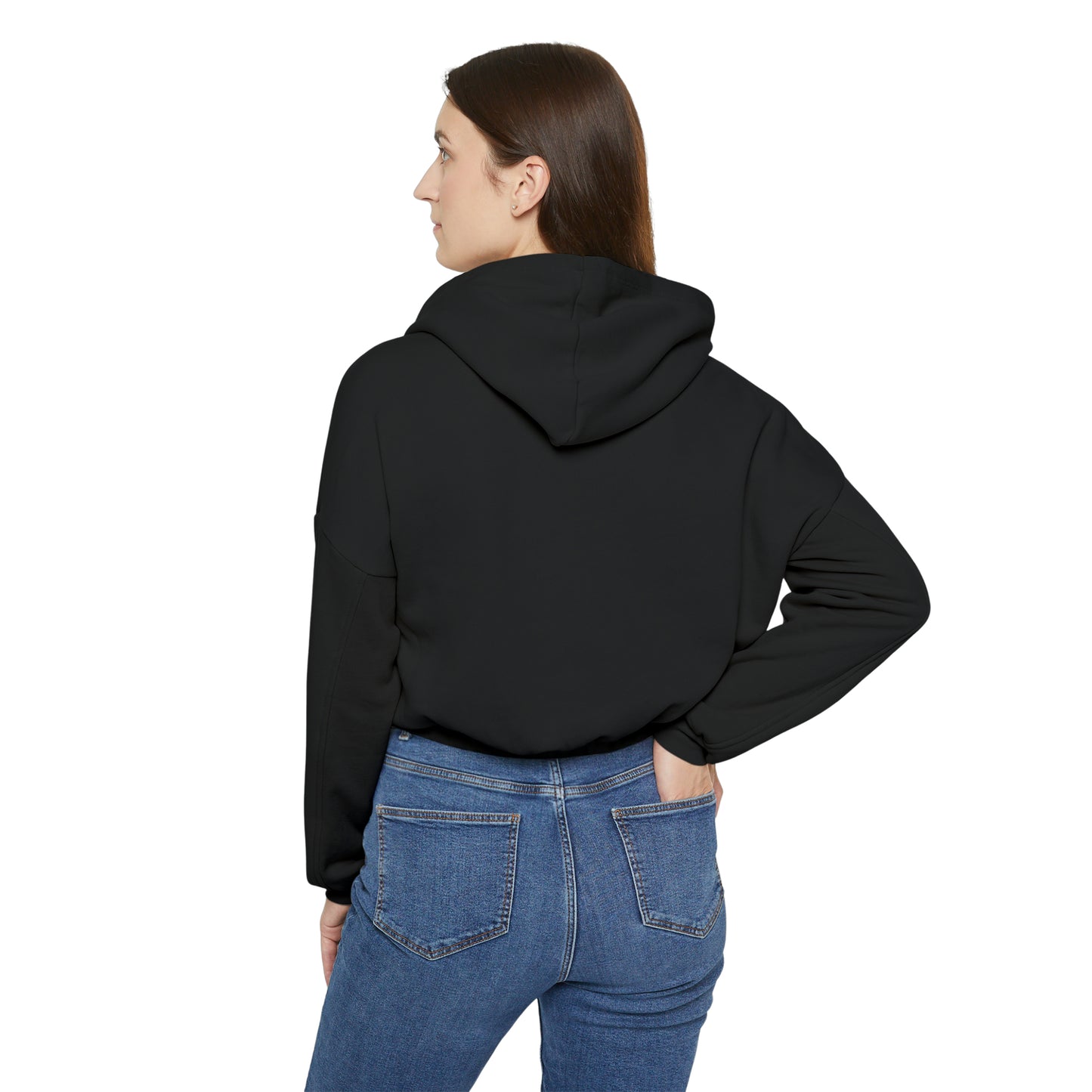 Hearts Intertwined - Women's Cinched Bottom Hoodie
