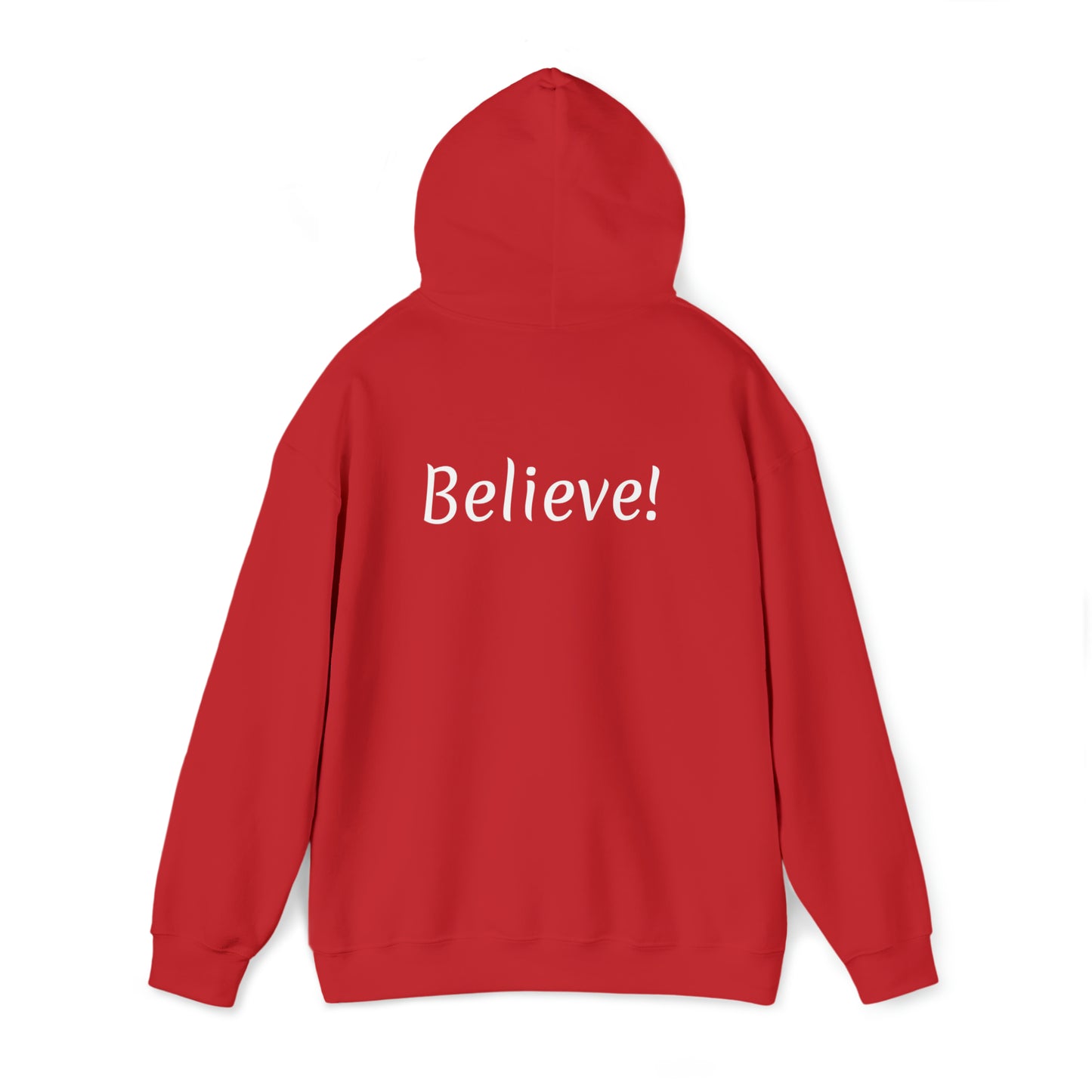 Santa I Believe Unisex Hooded Sweatshirt