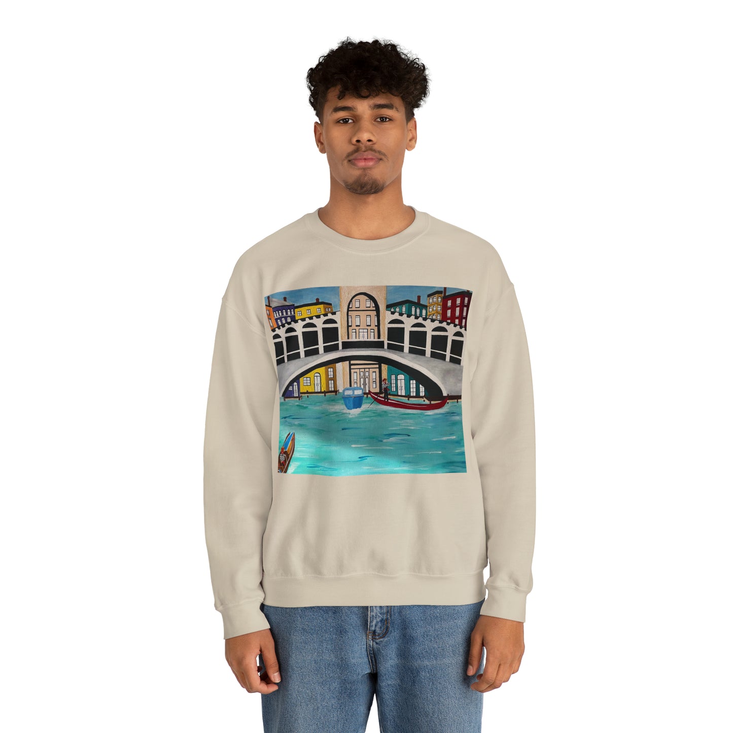 Venice Italy Crewneck Sweatshirt