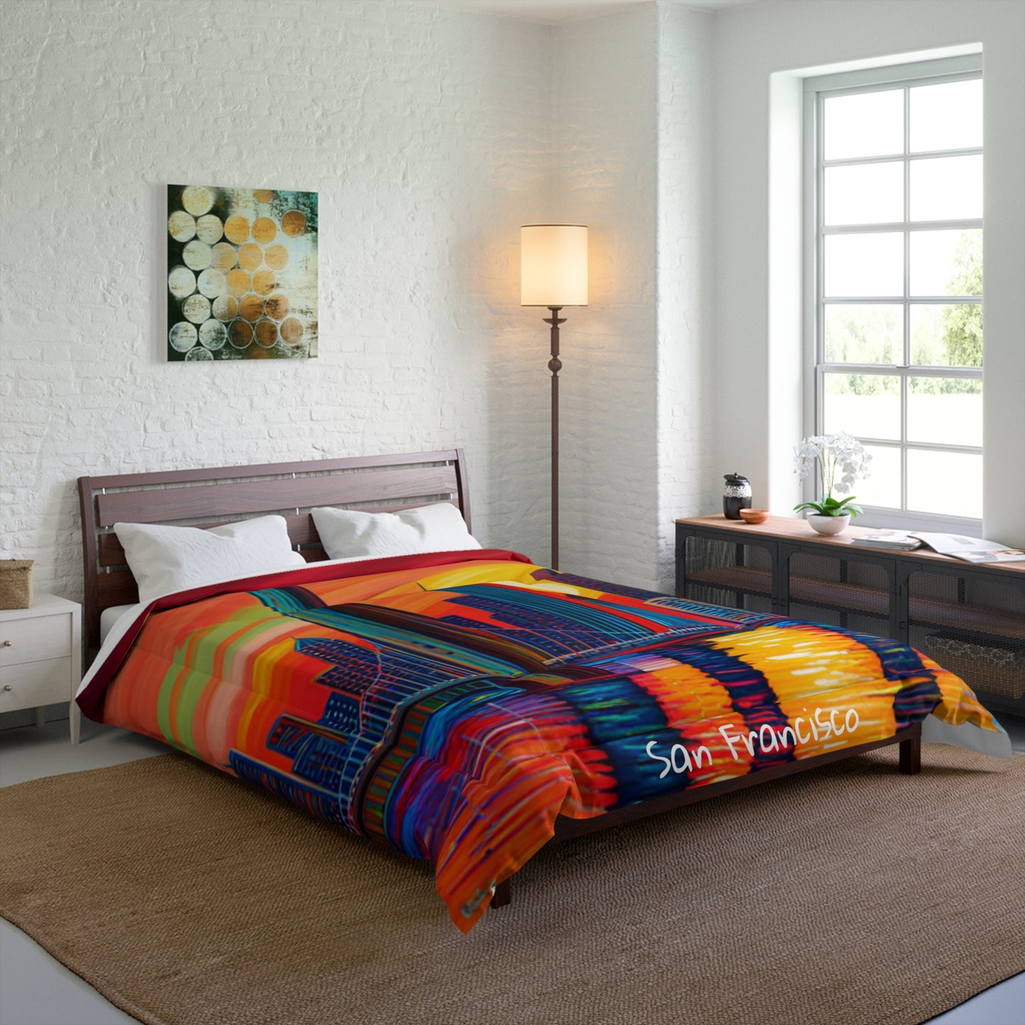 San Francisco Skyline Lightweight Comforter