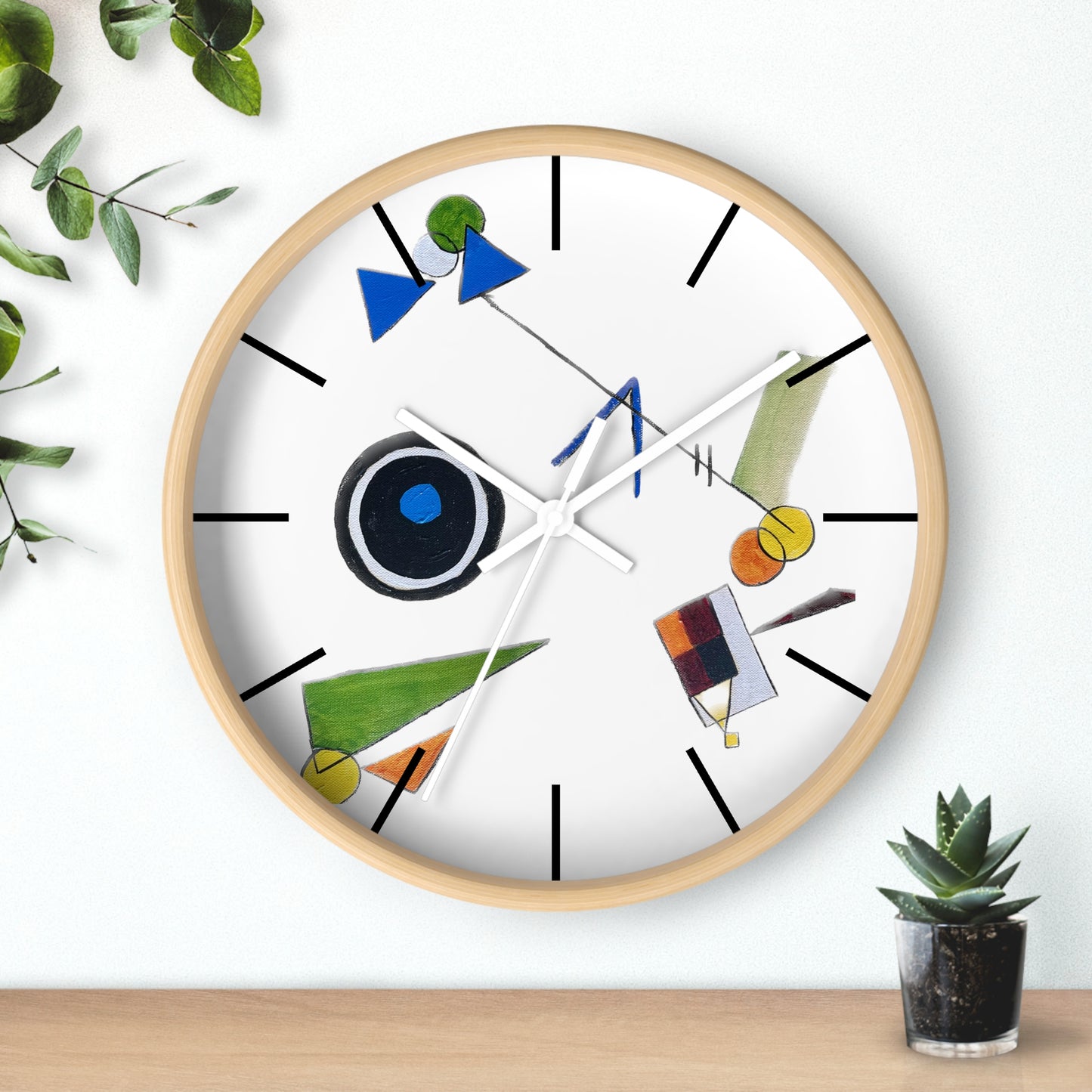 Arrangement C Wall Clock