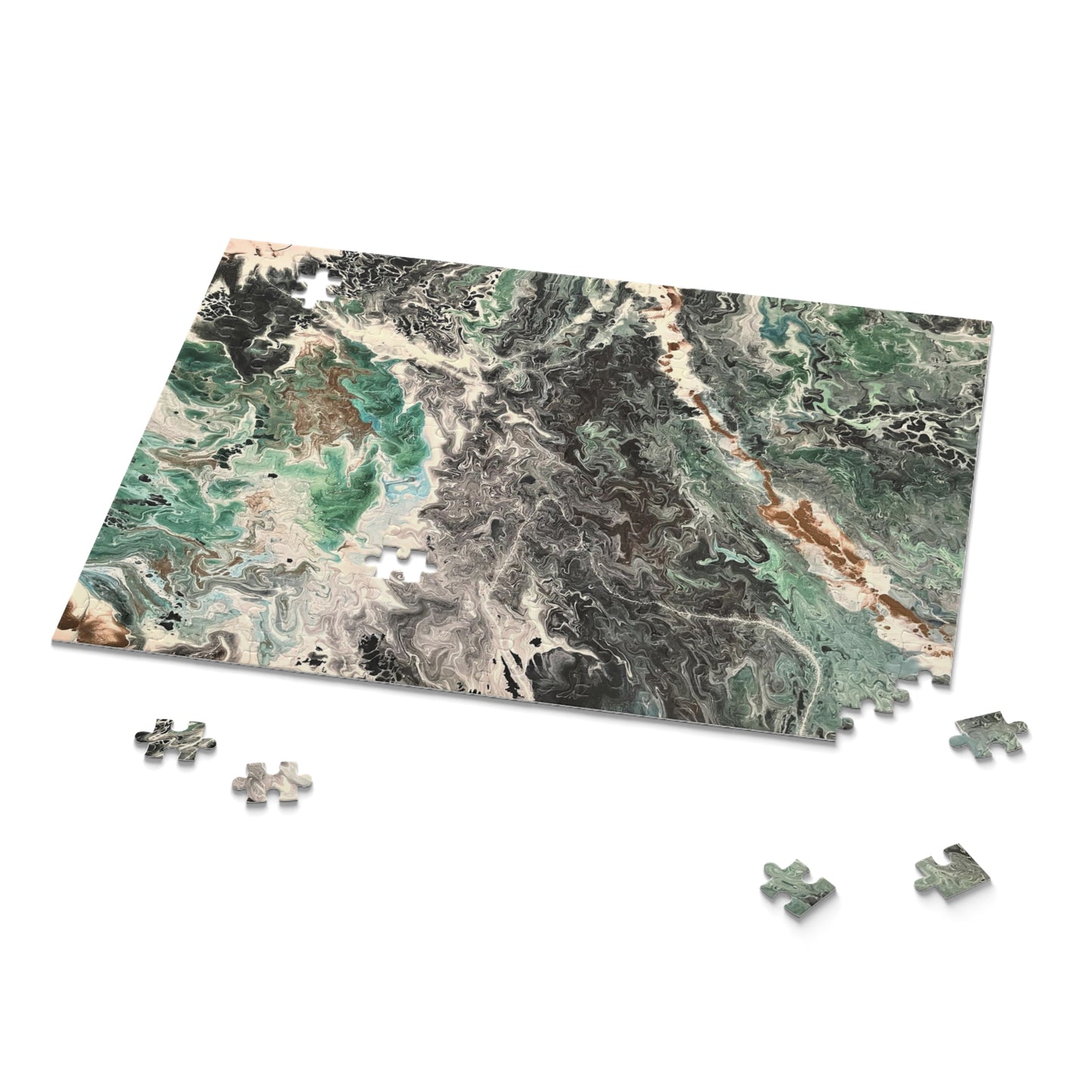 Emerald Swirl Puzzle