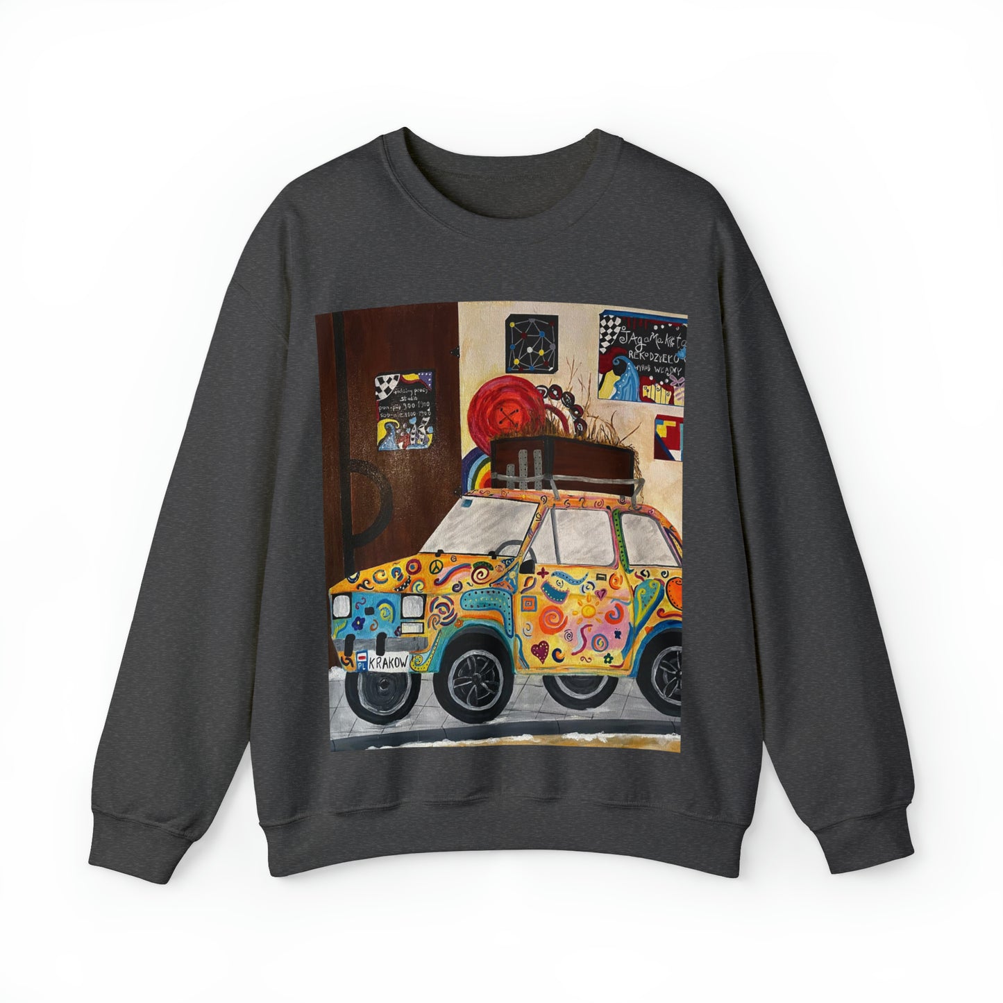 Krakow Poland Crewneck Sweatshirt