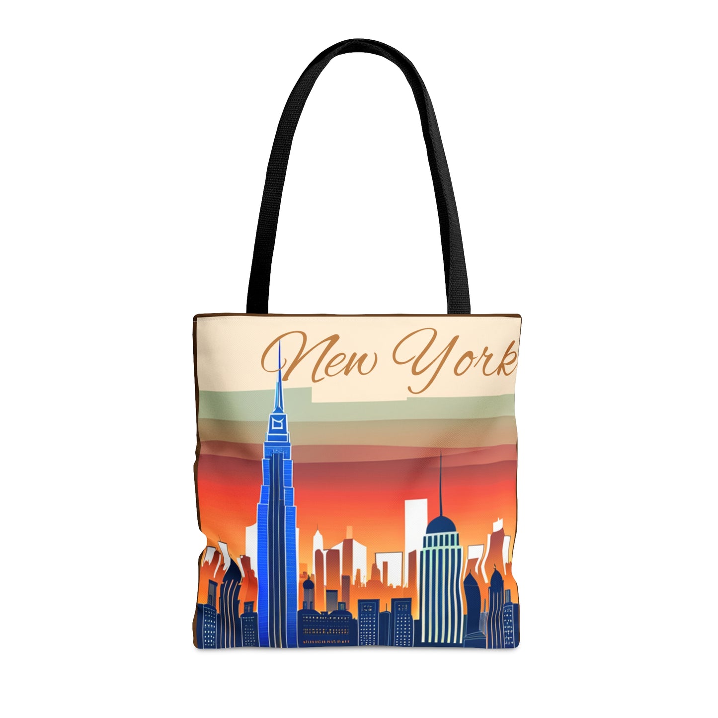 New York City Skyline Tote Bag