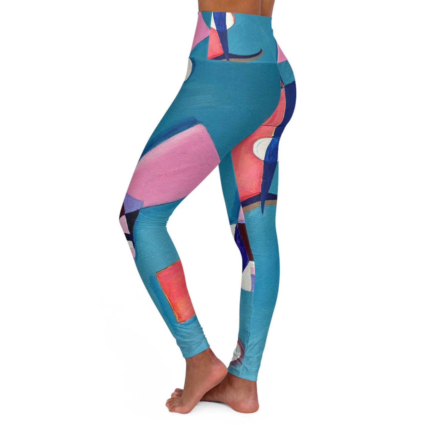 Arrangement J High-Waisted Yoga Leggings