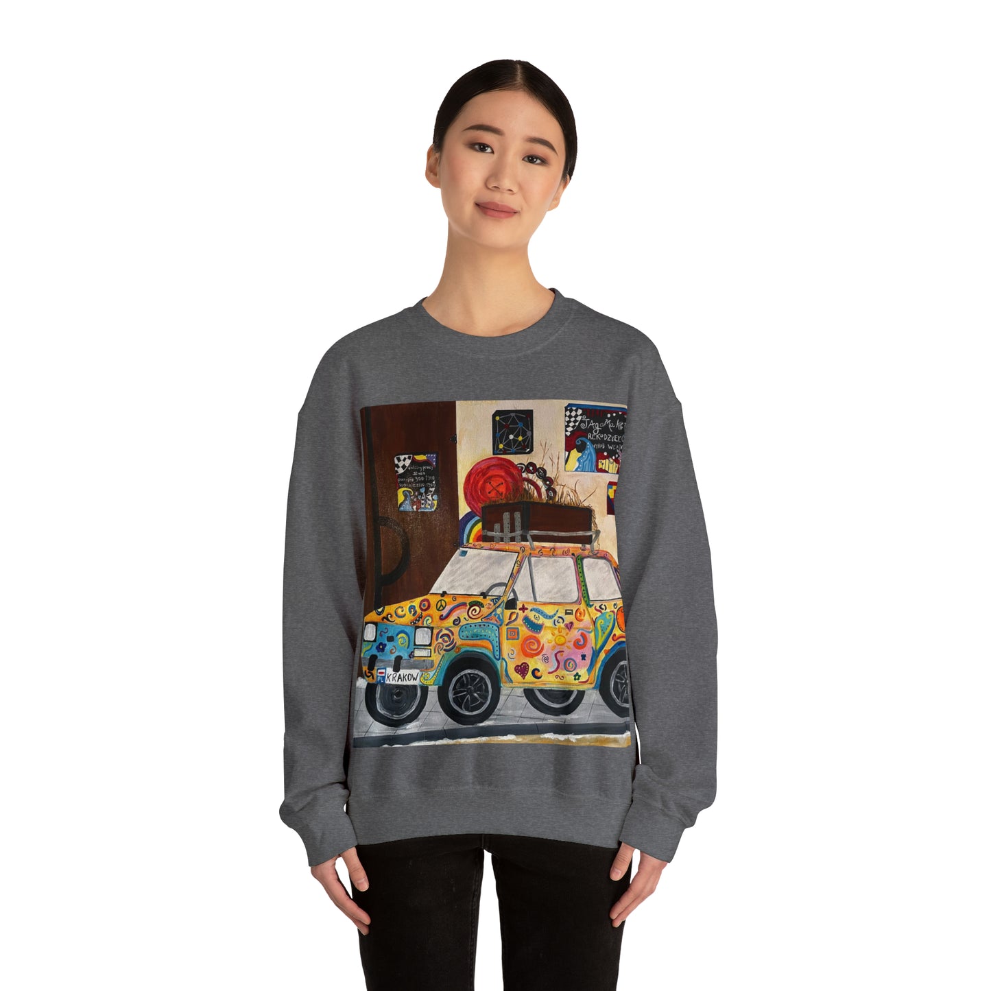 Krakow Poland Crewneck Sweatshirt
