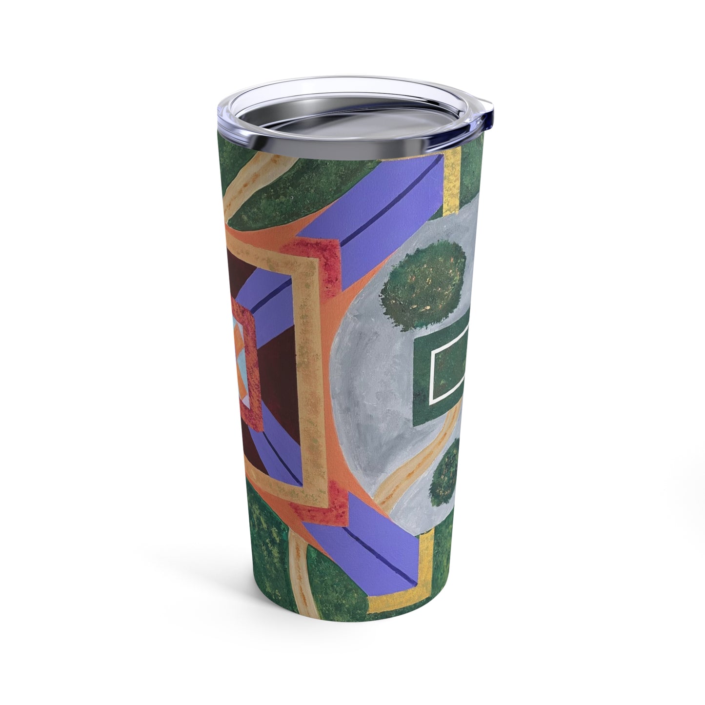 Paris Abstract Eiffel Tower Tumbler 20oz
