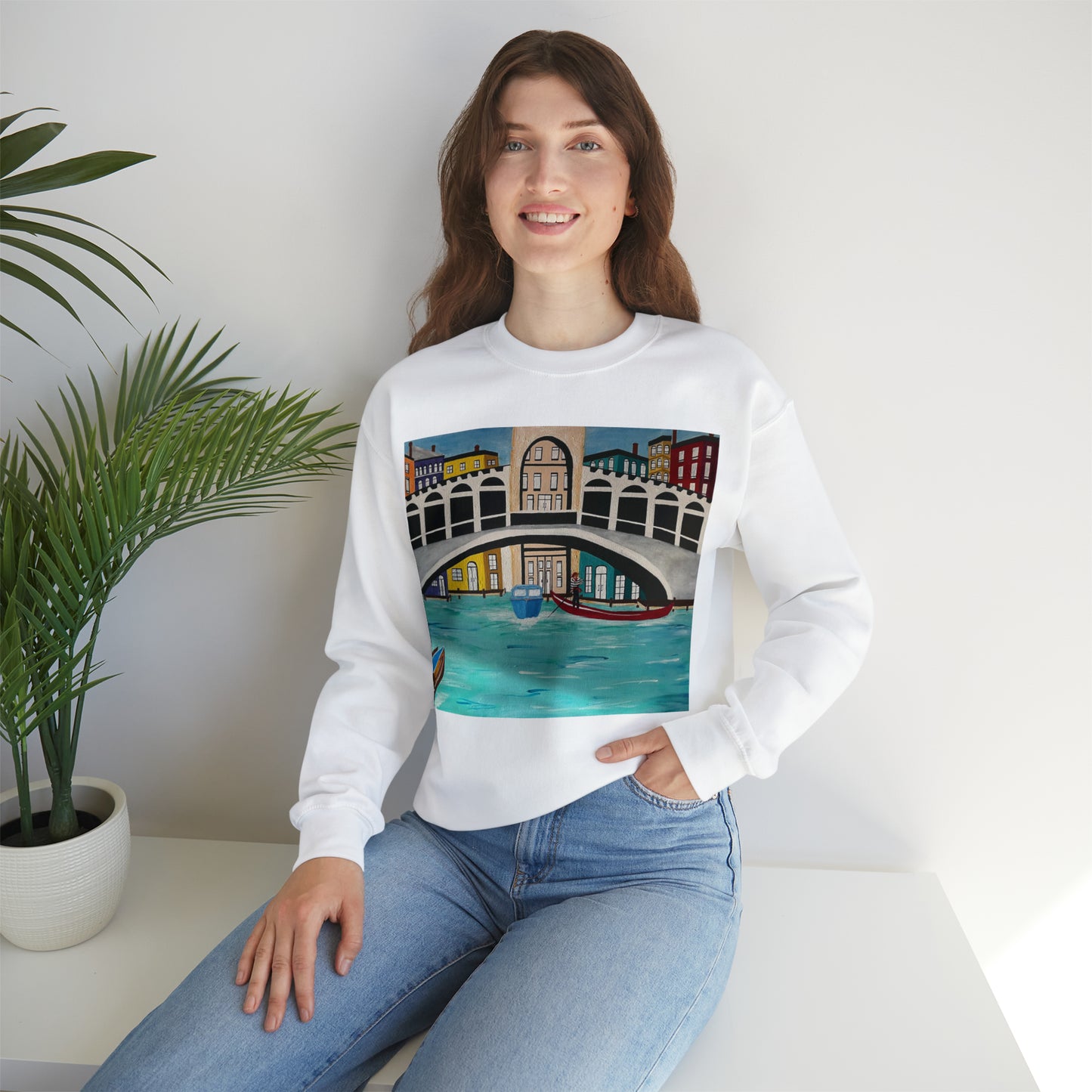 Venice Italy Crewneck Sweatshirt