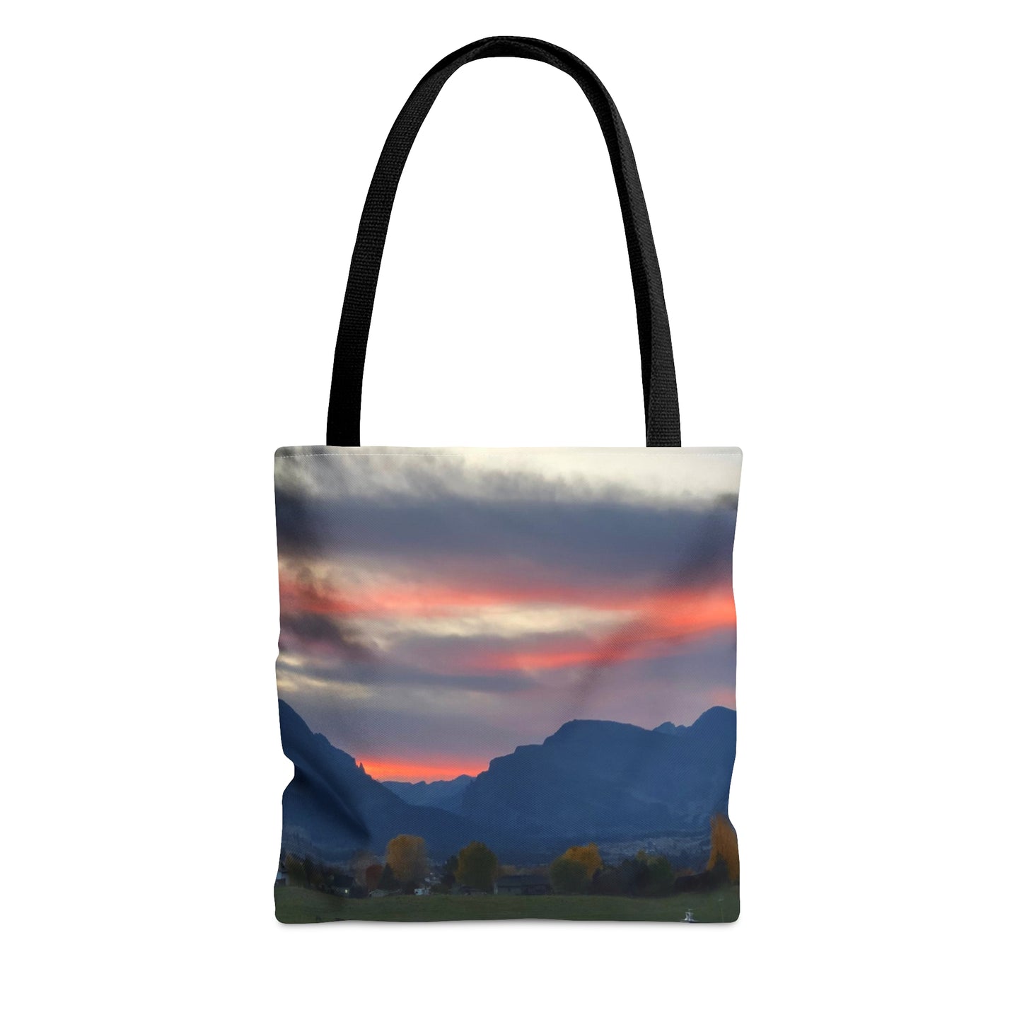 Sunset in Bitterroot Valley Montana Tote Bag