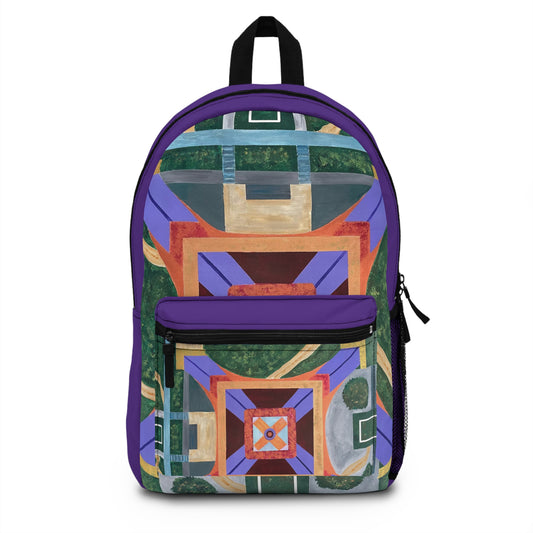 Paris Abstract Eiffel Tower Backpack