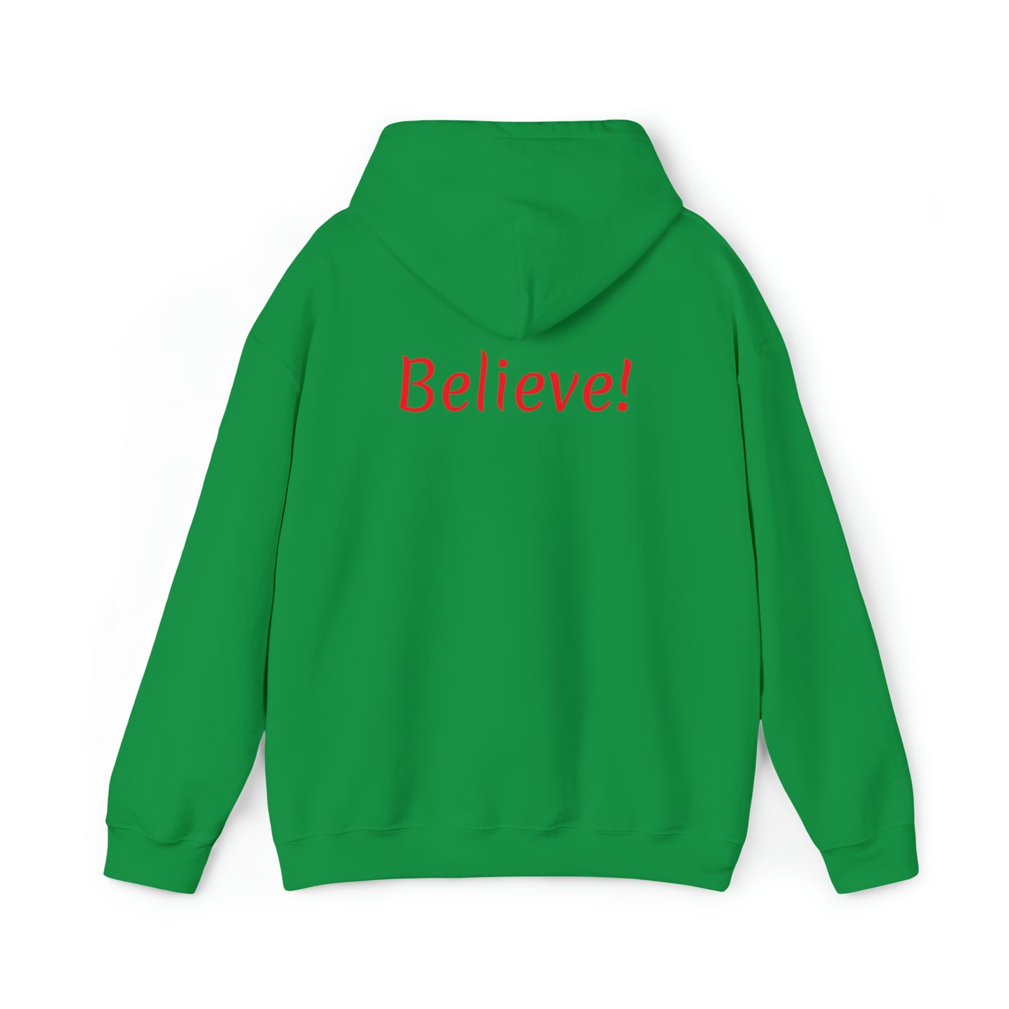 Santa I Believe Unisex Hooded Sweatshirt