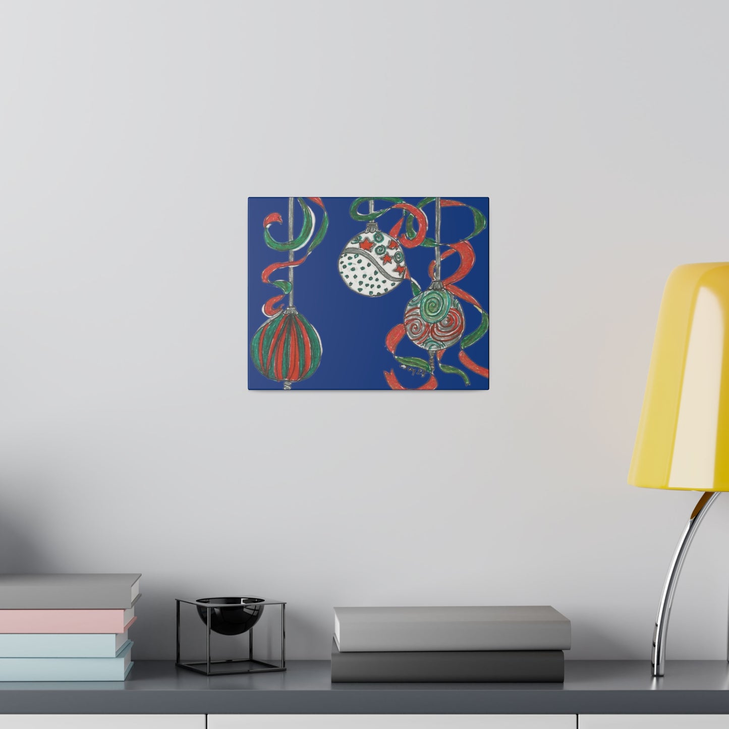 Christmas Ornament Wall Art