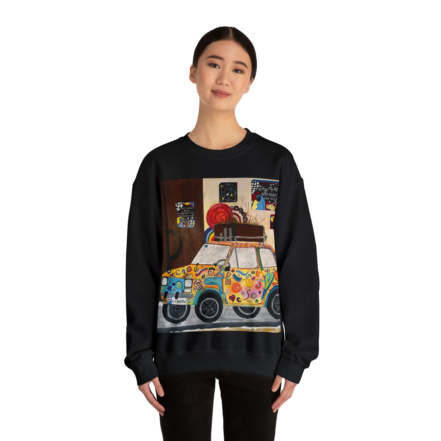 Krakow Poland Crewneck Sweatshirt