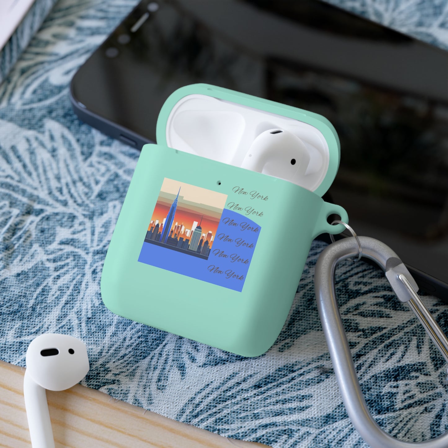 New York City Skyline AirPods and AirPods Pro Case Cover