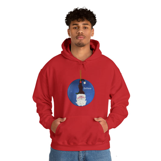 Santa I Believe Unisex Hooded Sweatshirt
