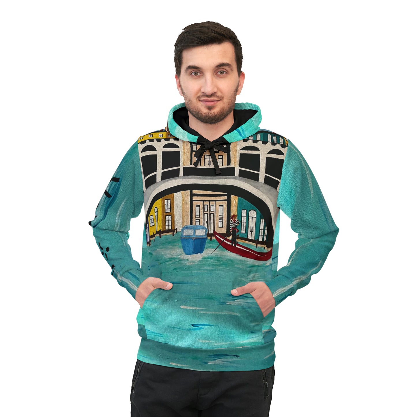 Venice Italy Athletic Unisex Hoodie Sweatshirt