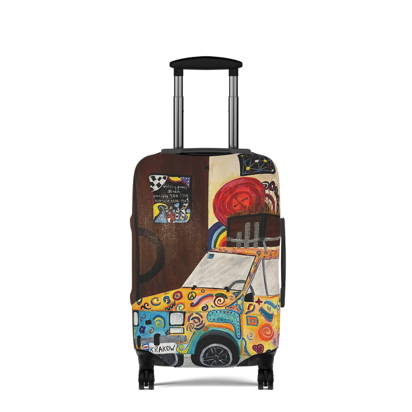 Krakow Poland Luggage Cover