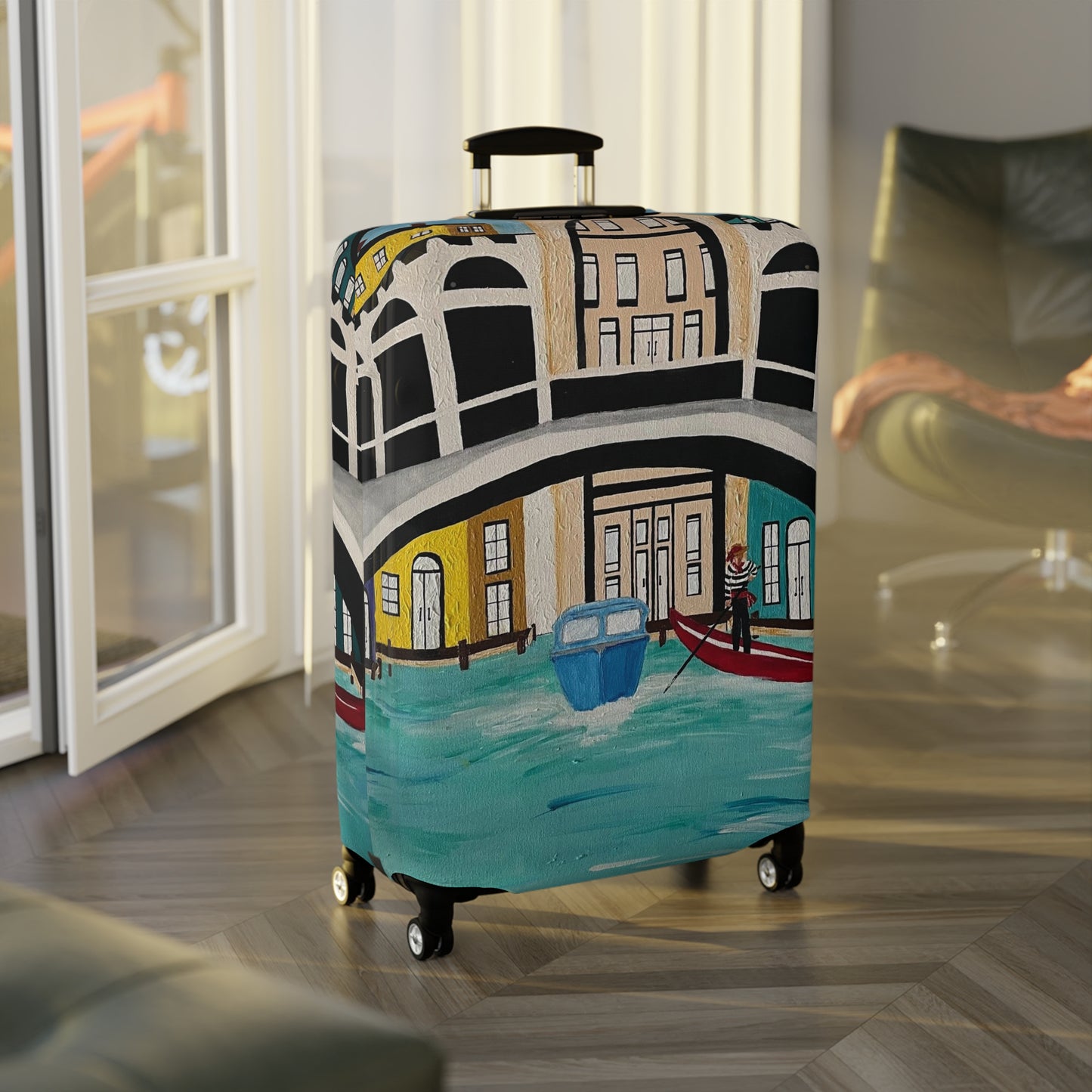 Venice Italy Luggage Cover