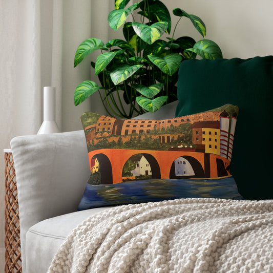 Heidelberg Germany Lumbar Pillow