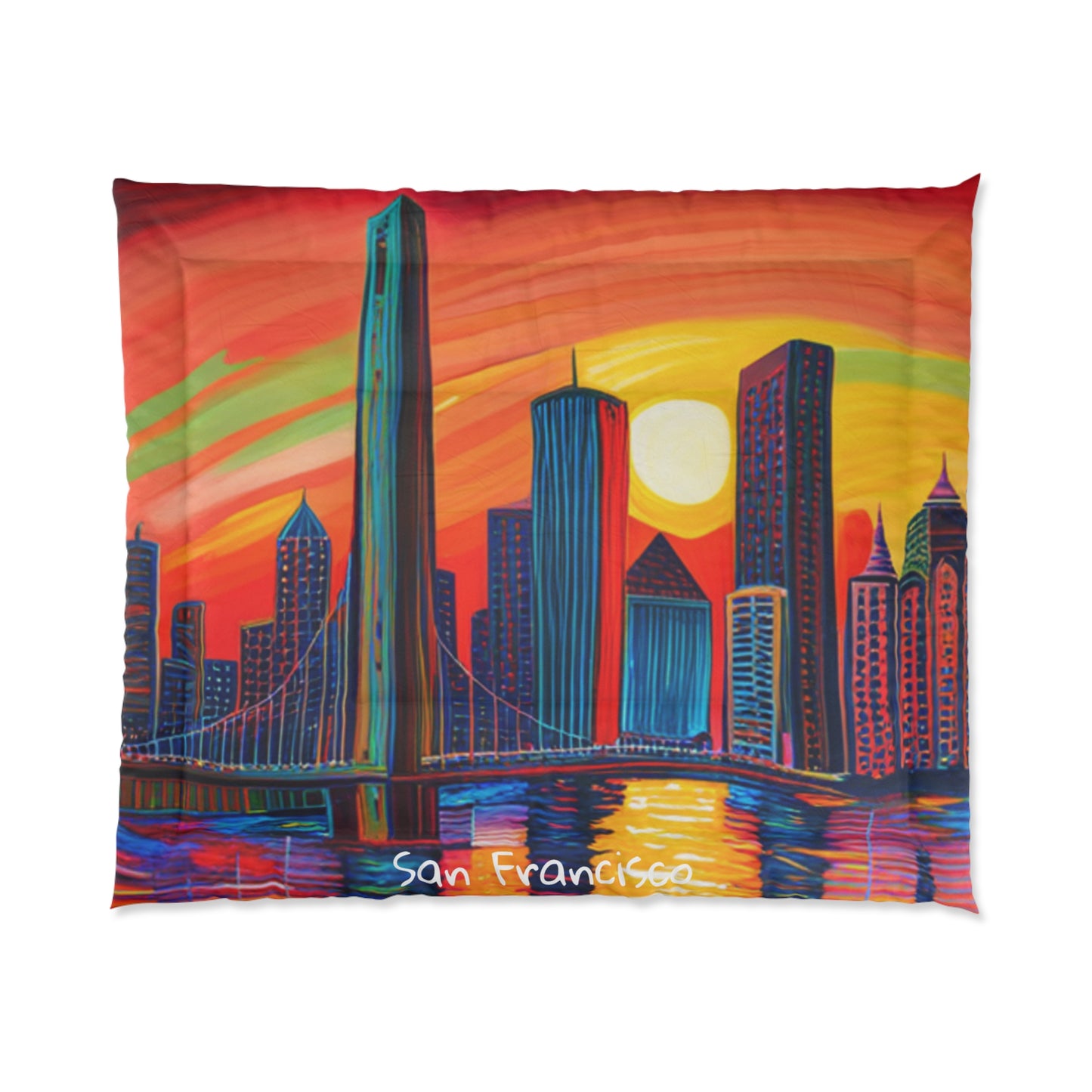 San Francisco Skyline Lightweight Comforter