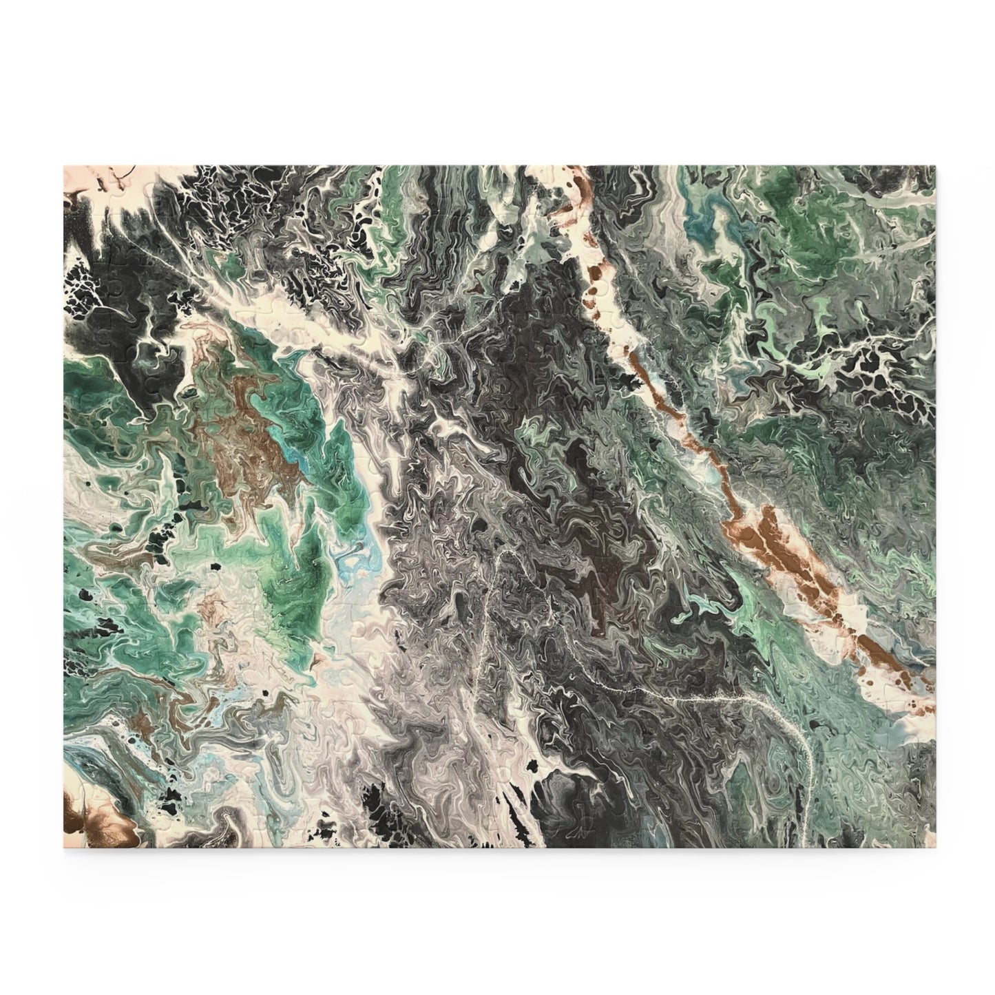 Emerald Swirl Puzzle