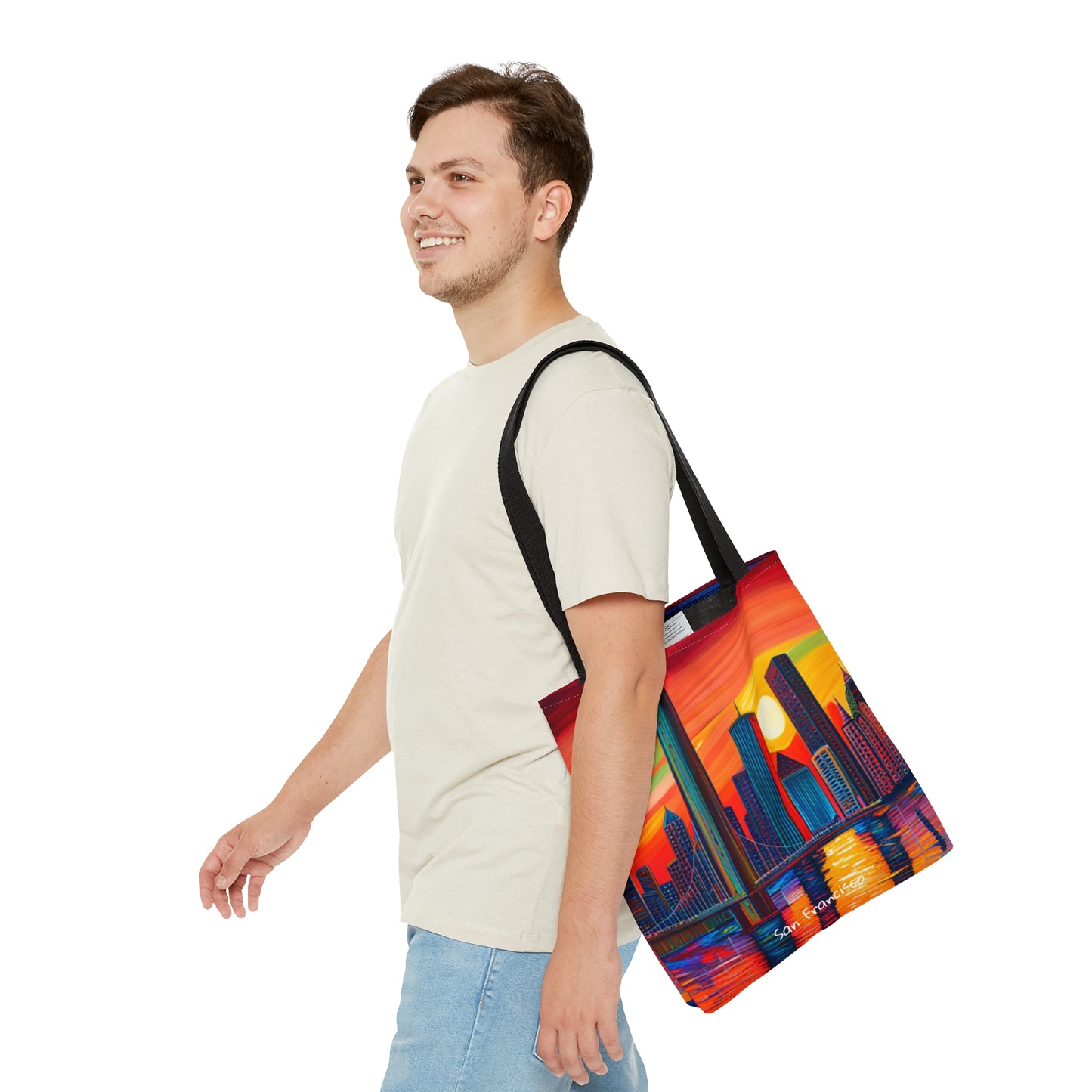 San Francisco Skyline Tote Bag