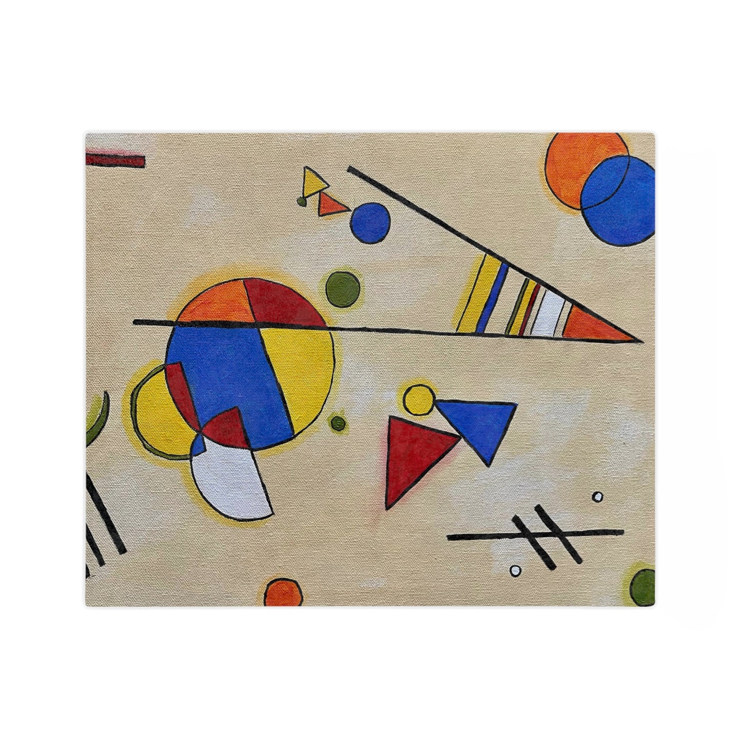 Arrangement O Velveteen Minky Blanket