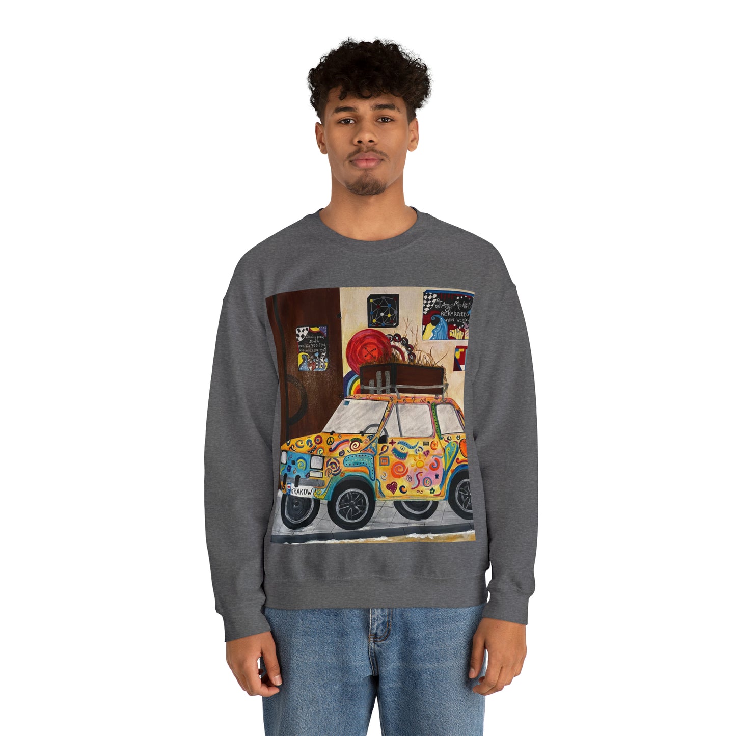 Krakow Poland Crewneck Sweatshirt