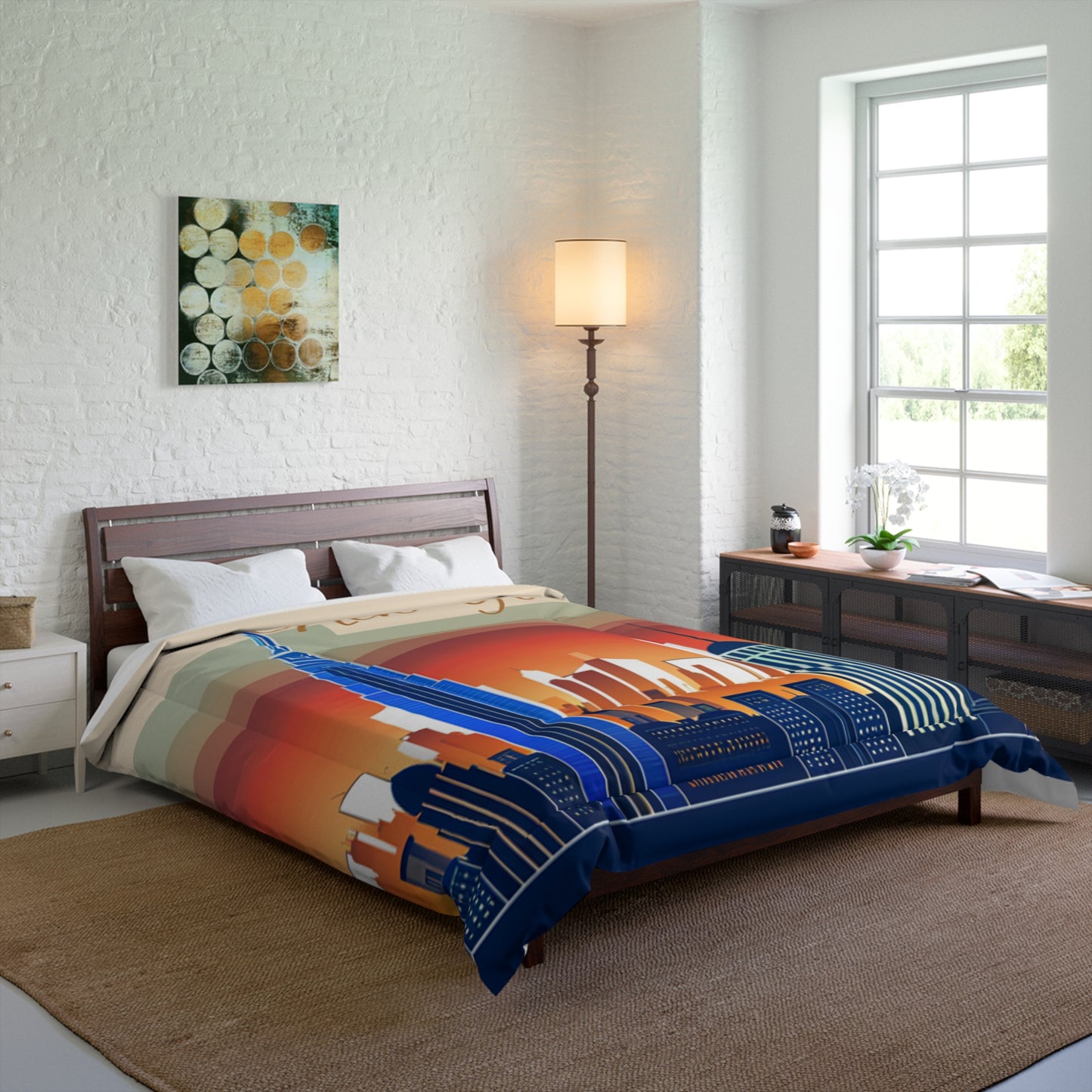 New York City Skyline Lightweight Comforter