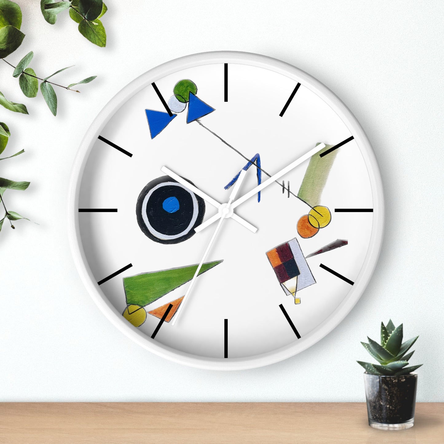 Arrangement C Wall Clock