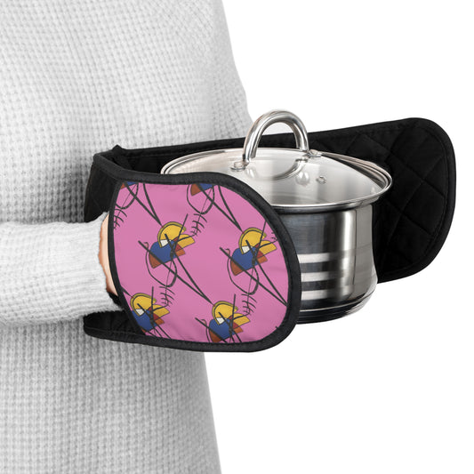 Arrangement Y Oven Mitts