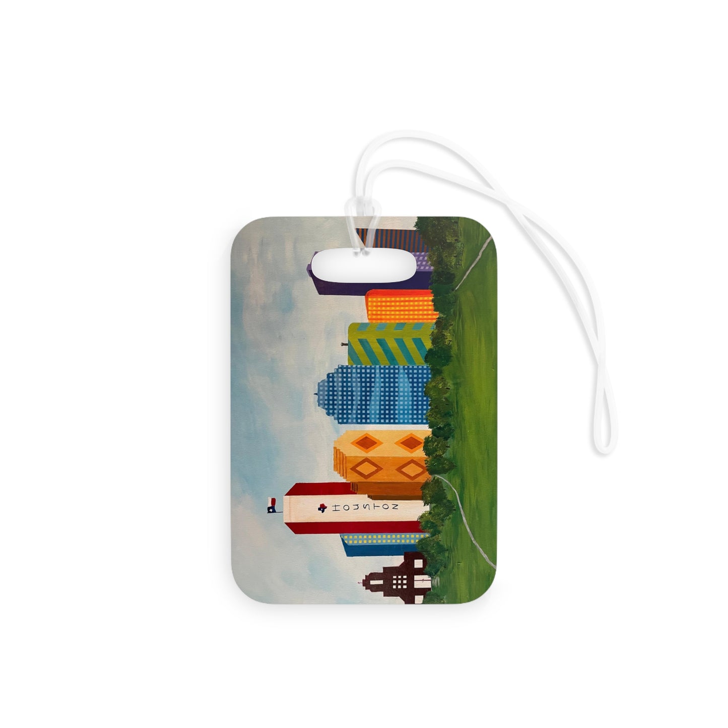Houston Views Luggage Tags | Houston Texas